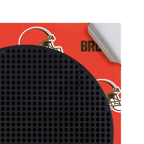 NFL Cleveland Browns Blitz Series Xbox Series S Console Skin